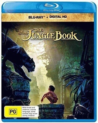 The Jungle Book [LiveAction] [BluRayDigital Copy] [PAL Region B Import Austr Brand New