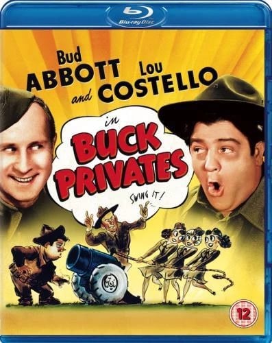Abbott and Costello Buck Privates Region B Blu Ray Brand New