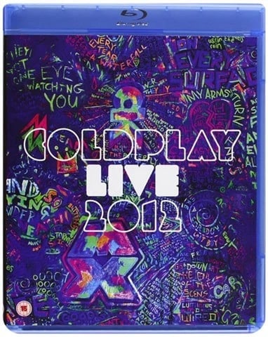 Coldplay Live 2012 CDBR Live Concert Bluray Region B Movie Fast Brand New