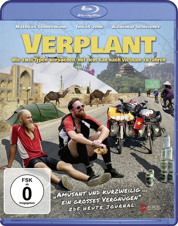 Verplant Wie zwei Typen versuchen, mit dem Rad nach Vietnam zu fahre (Bluray) Brand New