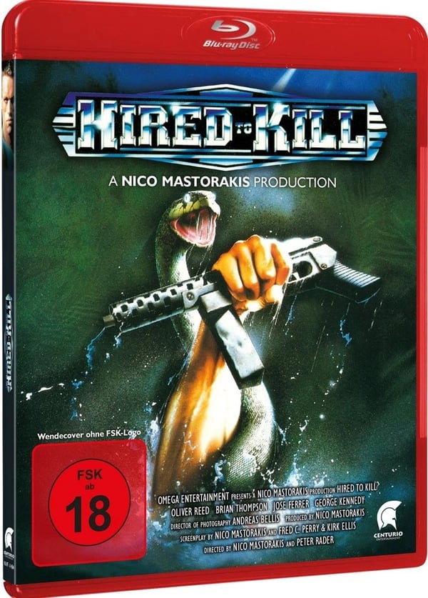 Hired to Kill (Bluray) Brand New