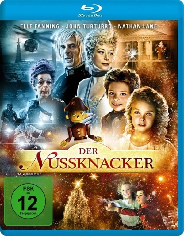 Der Nussknacker (Bluray) Nathan Lane, John Turturro, Elle Fanning Brand New