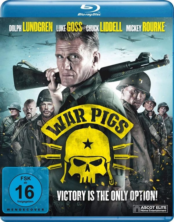 War Pigs (Bluray) Mickey Rourke, Dolph Lundgren, Le Goss, Ryan Kelley Brand New