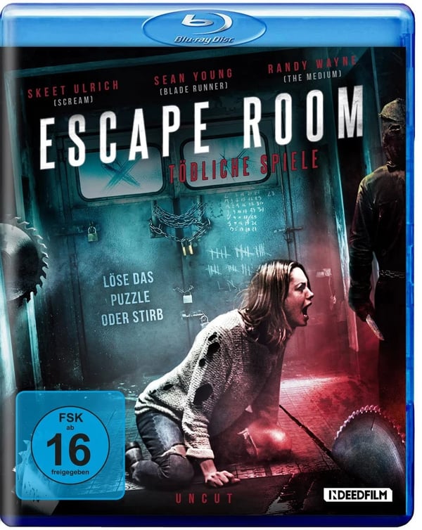 Escape Room Tödliche Spiele (Uncut) (Bluray) Brand New Escape Room Tödliche Spiele (Uncut) (Bluray) Brand New