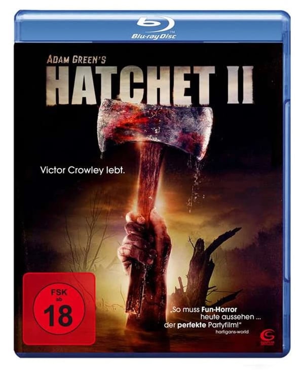 Hatchet 2 (Bluray) Danielle Harris, Tony Todd, Kane Hodder Brand New