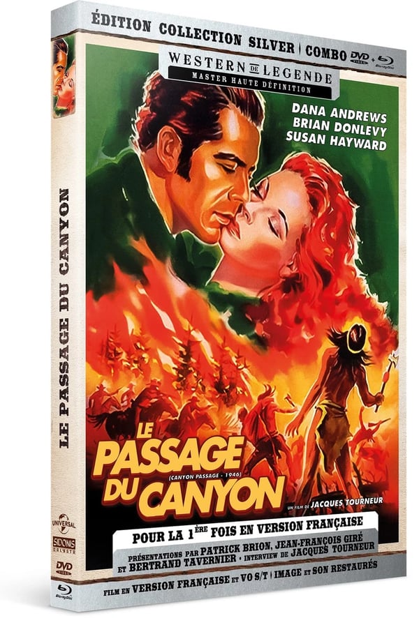Le passage du canyon (Bluray) Dana Andrews Brian Donlevy Jacques Tourneur Brand New