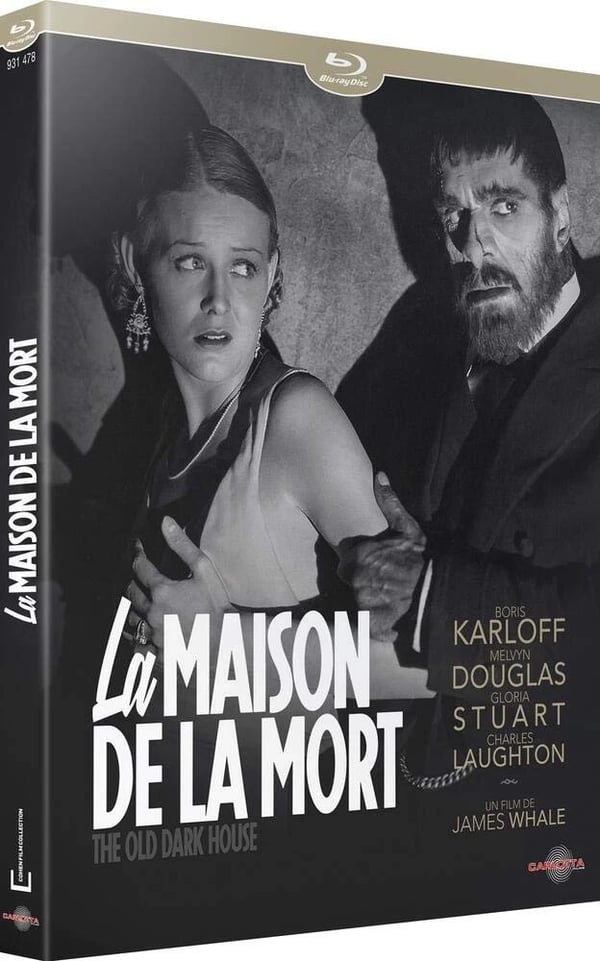 La Maison de la Mort (Bluray) Boris Karloff Melvyn Douglas James Whales Brand New