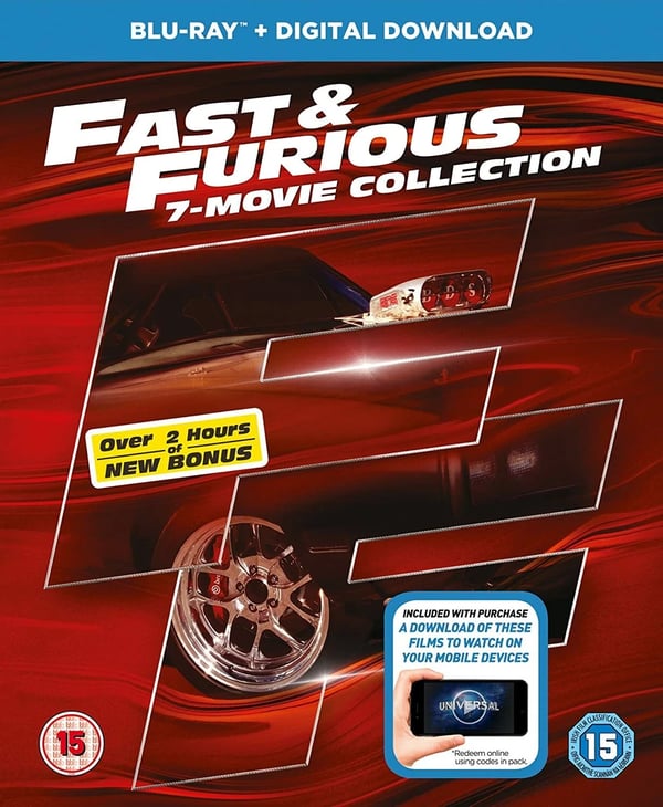 Fast And Furious 17 (BluRay, Boxset) Brand New