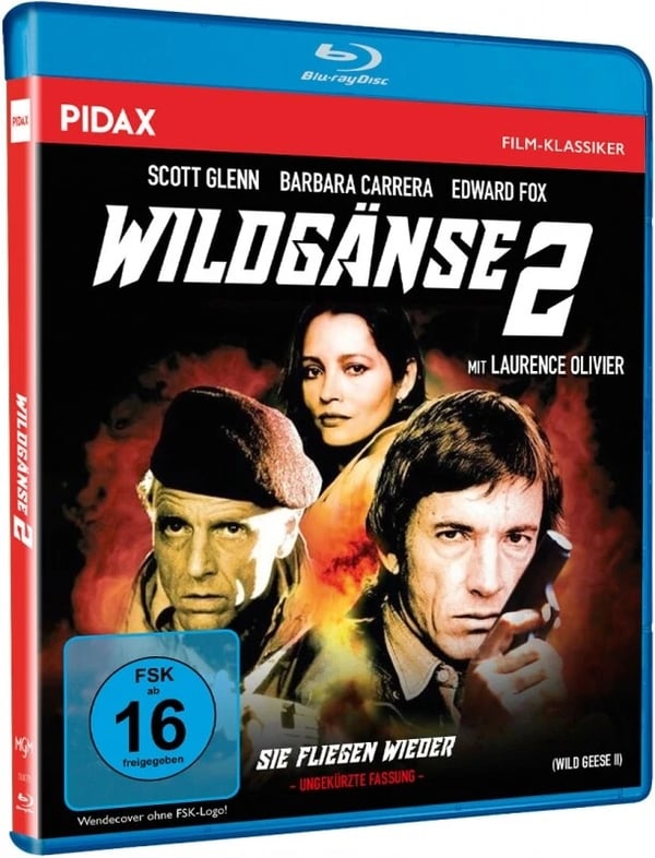 THE WILD GEESE II 2 1985 / Scott Glenn / Edward Fox Region B Blu Ray Brand New
