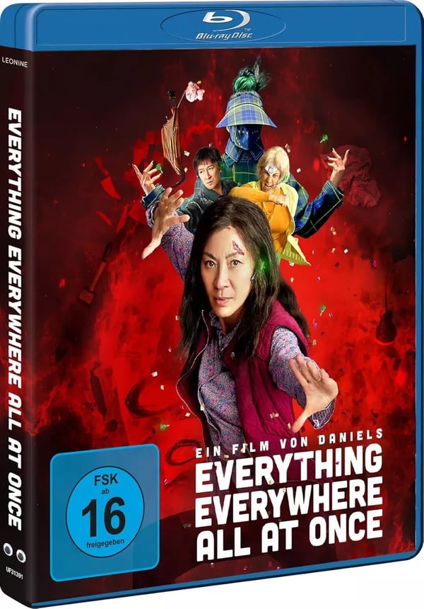 EVERYTHING EVERYWHERE ALL AT ONCE 2022 / James Hong / Jamie Lee CurtisBluray Brand New
