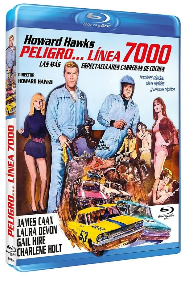 RED LINE 7000 BLU RAY B JAMES CAAN, LAURA DEVON, GAIL HIRE, Brand New