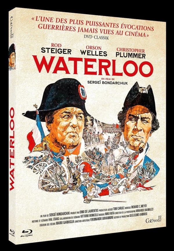 Waterloo (Bluray) Rod Steiger Orson Welles Serguei Bondartcho Brand New