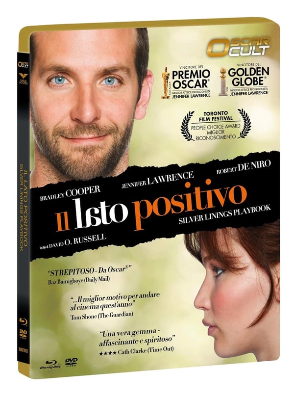 Il Lato Positivo "Oscar Cult" Combo (BD + DVD ) (Bluray) Bradley Cooper Brand New