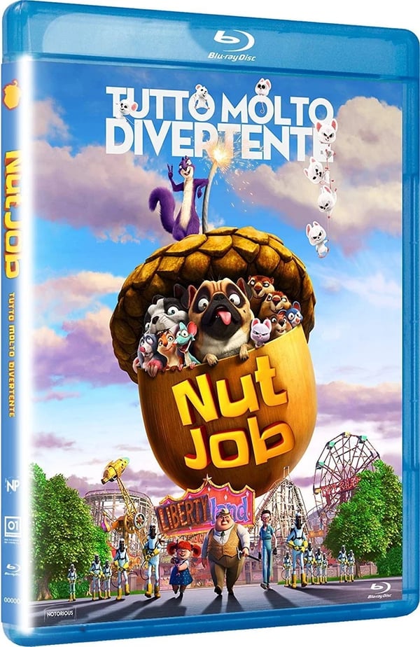 Nut Job Tutto Molto Divertente (Bluray) Cartoni Animati Brand New