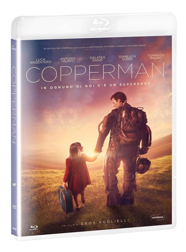 Copperman (Bluray) Luca Argentero Galatea Ranzi Antonia Truppo Brand New