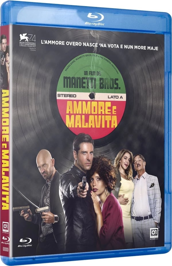 Ammore E Malavita (Bluray) Morelli Gerini Rossi Buccirosso Manetti Bros Brand New