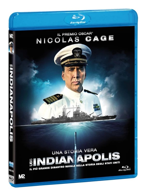 CAGE NICOLAS USS INDIANAPOLIS (1 Bluray) (Bluray) Nicolas Cage Tom Sizemore Brand New