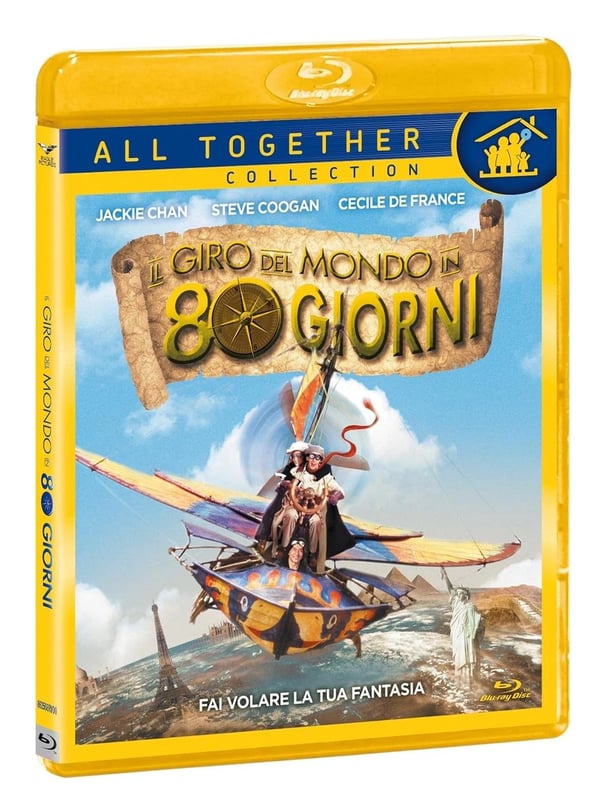 Il Giro Del Mondo In 80 Giorni (All Together) (Bluray) Chan Coogan Broadbent Brand New