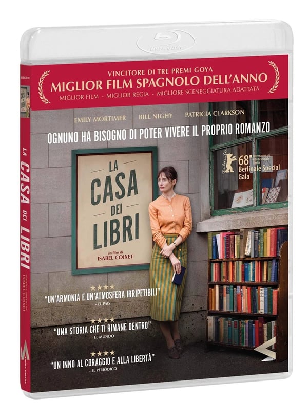 La Casa Dei Libri (Bluray) Emily Mortimer Bill Nighy Hunter Tremayne Brand New