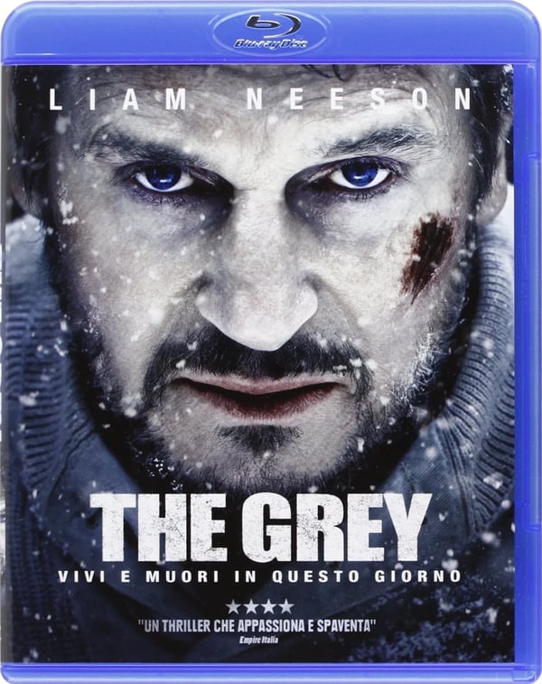 The grey Vivi e muori in questo giorno (Bluray) Neeson Grillo Carnahan Joe Brand New