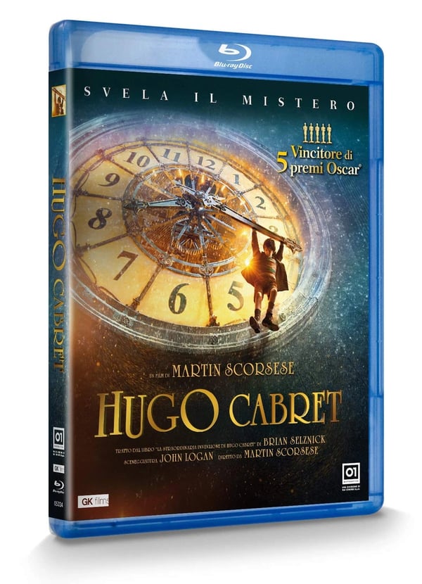 Hugo Cabret (Bluray) Kingsley, Winstone, Mortimer, Baron Cohen, Butterfield, Brand New