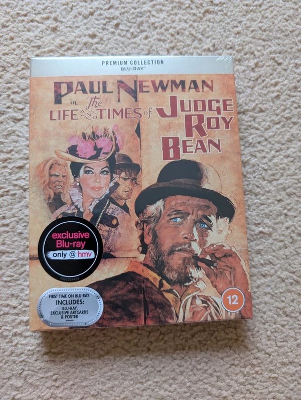 THE LIFE AND TIMES OF JUDGE ROY BEAN Blu Ray Premium Collection. Brand New