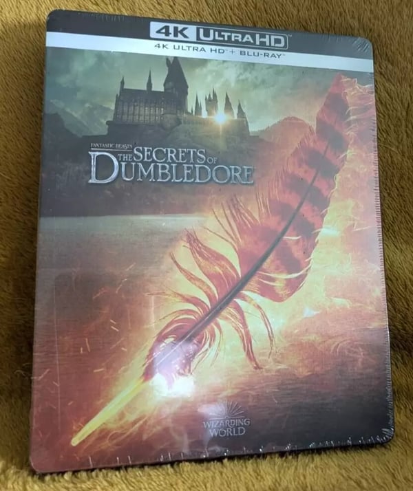 Fantastic Beasts The Secrets of Dumbledore 4K STEELBOOK ENG / FR / ES Brand New