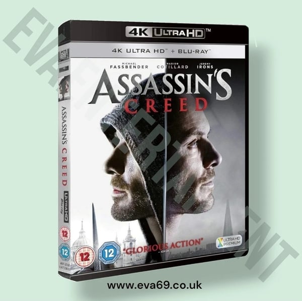 Assassin`s Creed 4K UHD Bluray P&P Free Brand New