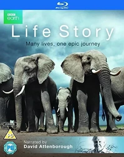 Bluray Life Story David Attenborough Nature Wildlife Documentary BBC Earth Brand New
