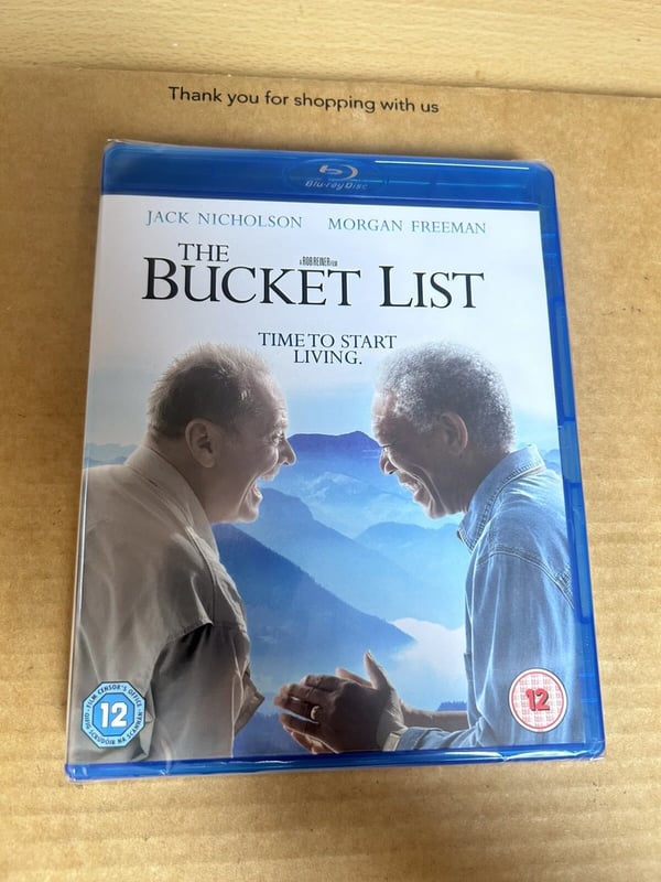The Bucket List (2007) Reg Free Bluray Jack Nicholson Brand New