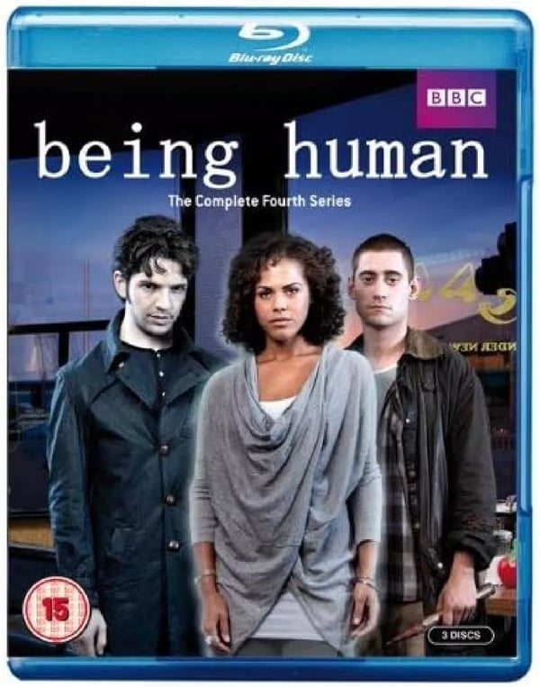 BEING HUMAN COMPLETE SERIES 4 Blu Ray 4th Fourth Forth Season Four R2 Brand New