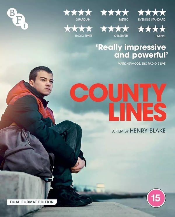 County Lines (DVD + Bluray) Conrad Khan, Ashley Madekwe BFI Brand New