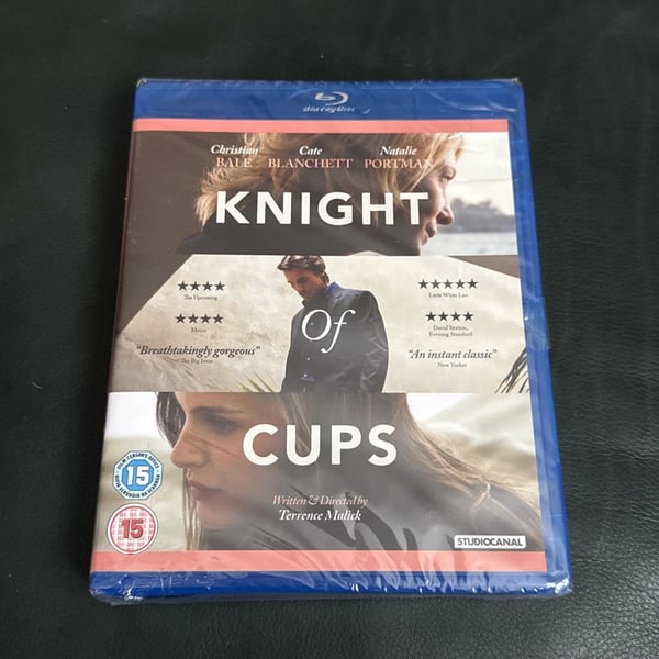 Knight Of Cups (Bluray, 2016) Brand New