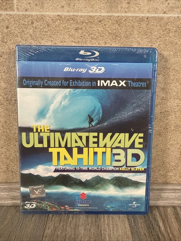 The Ultimate Wave Tahiti (3D Bluray, 2009) For IMAX Theatres Brand Brand New