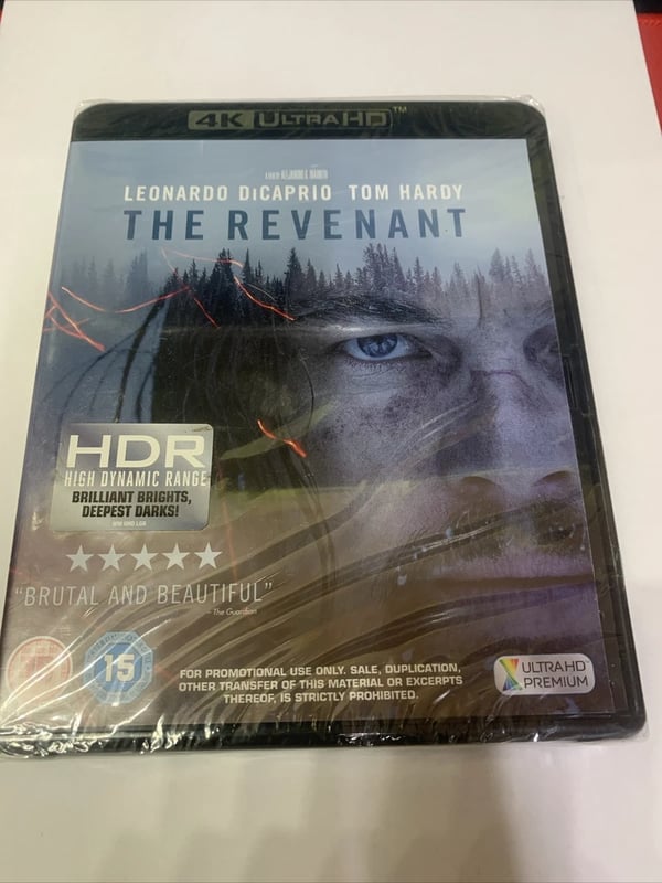 The Revenant Bluray Action & Adventure (2016) Leonardo DiCaprio (0651) Brand New