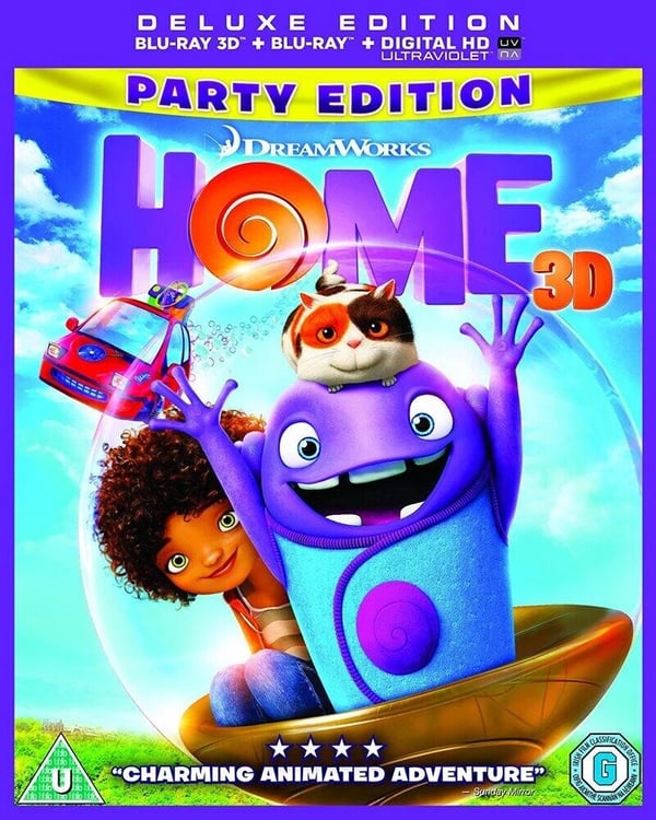 Home 3D+2D BluRay Brand New