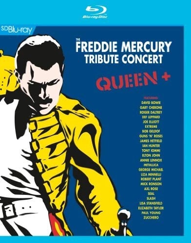 Queen Freddie Mercury Tribute Concert Bluray V99z Brand New