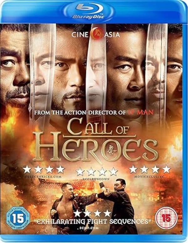 CALL OF HEROES Bluray Sean Lau Louis Koo Benny Chan R2 Brand New