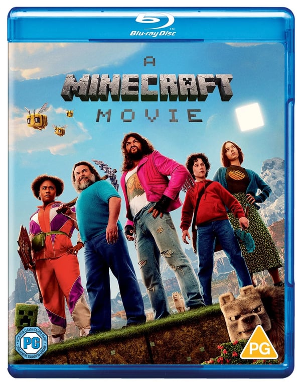A Minecraft Movie (Bluray) Danielle Brooks Emma Myers Kate McKinnon Jason Momoa Brand New