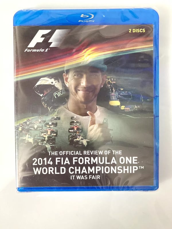 ðŸ? • BluRay F1 SEASON REVIEW 2014 Formula One 1 Hamilton Region B Brand New