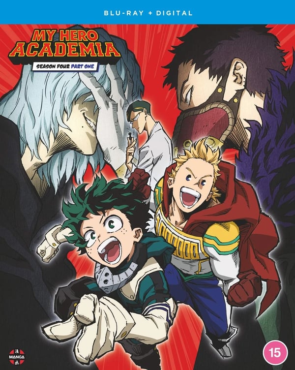 My Hero Academia: Season Four, Part One (Bluray) Brand New
