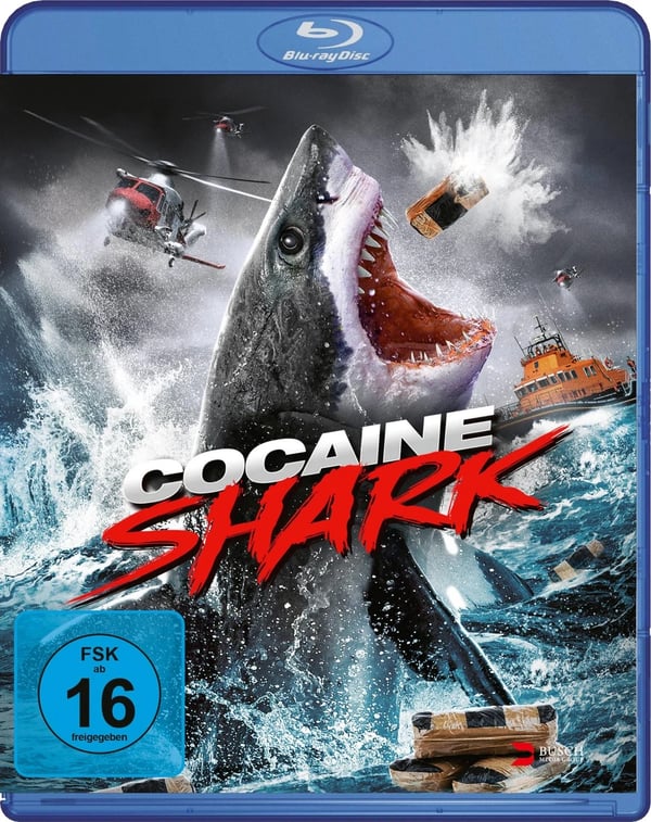 Cocaine Shark (Bluray) Mark Polonia Natalie Himmelberger Ken VanSant Brand New