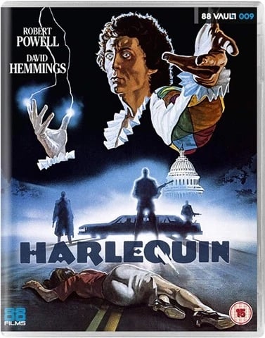 HARLEQUIN BLURAY David Hemmings Carmen Duncan Mark Spain Movie Film R2 Brand New