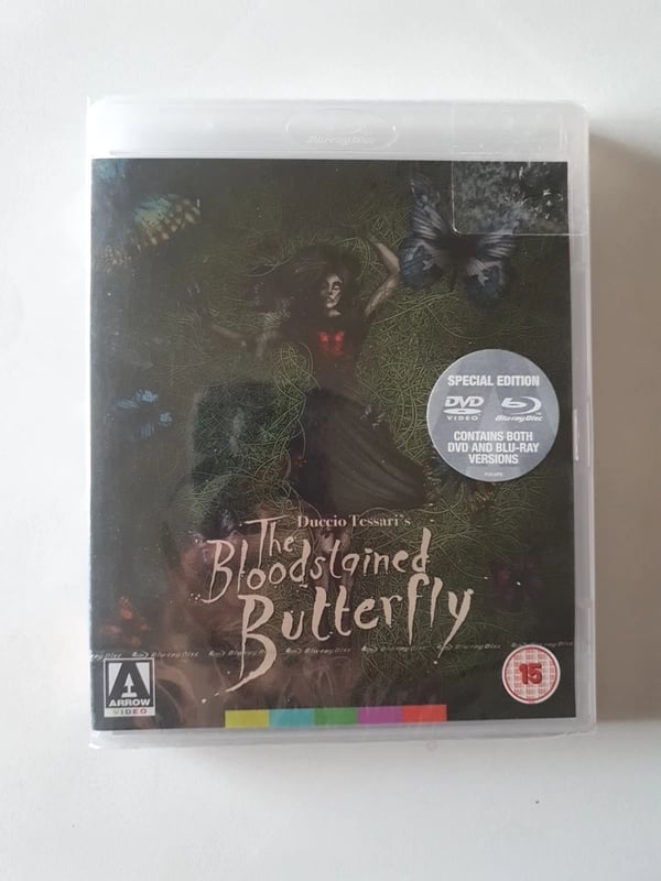 The Bloodstained Butterfly, Arrow Blu Ray, . Brand New