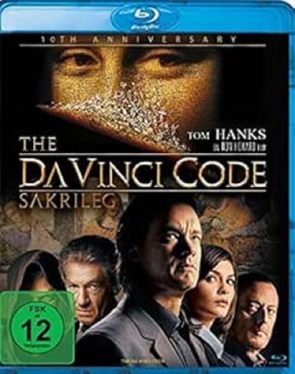 The Da Vinci Code Sakrileg Anniversary Edition (Bluray) Hanks Tom Prochnow Brand New