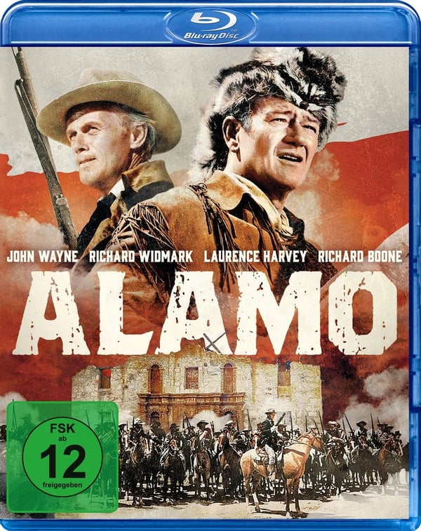 Alamo (Bluray) Wayne John Widmark Richard Boone Harvey Laurence Patrick Brand New