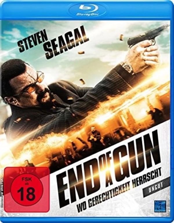 SEAGAL,STEVEN/PIERSIC JR.,FLORIN End of a Gun Wo Gerechtigkeit her (Bluray) Brand New