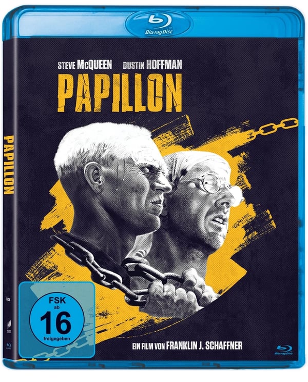 PAPILLON MOVIE (Bluray) Victor Jory Don Gordon Franklin J. Schaffner Brand New