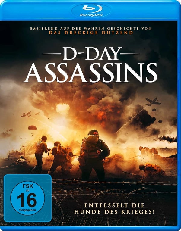 DDay Assassins (Bluray) Farrin Dennis Homer Mark Nelson Derek Joan Angelique Brand New