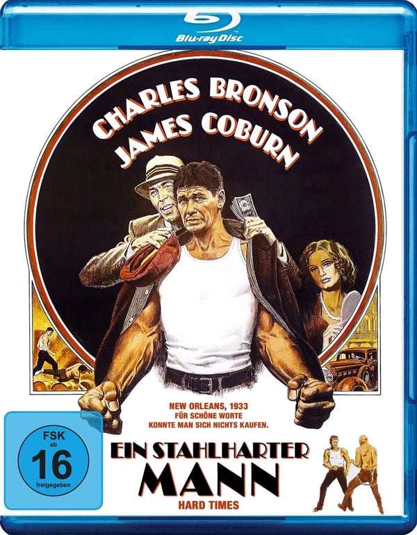 Ein stahlharter Mann / Hard Times (Bluray) Jill Ireland Strother Martin Brand New